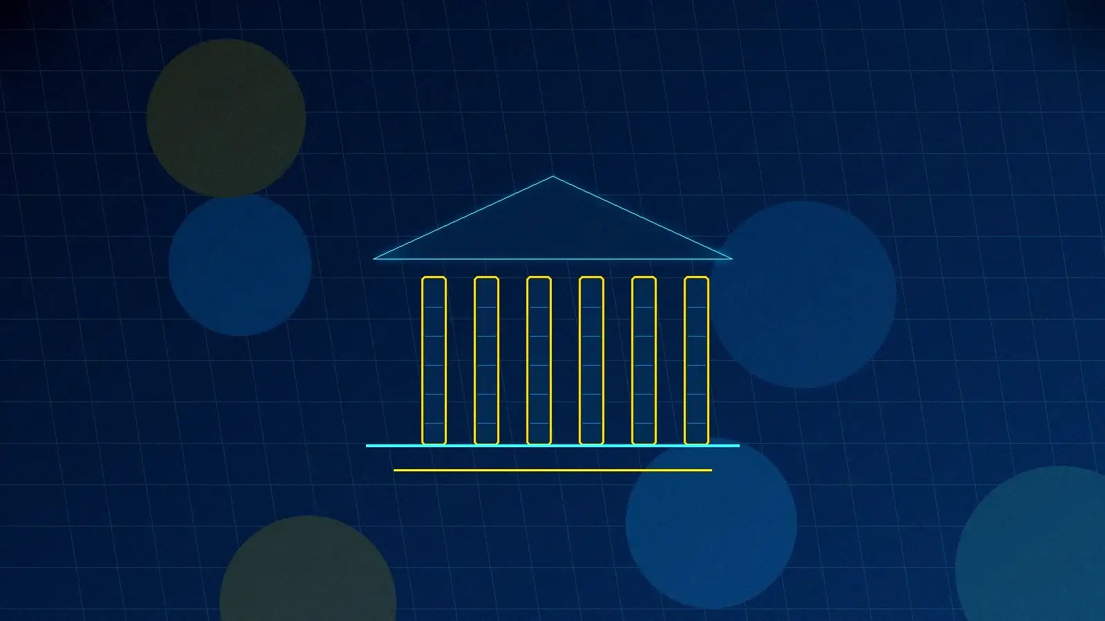 Abstract AI systems illustration for Delivering on the Federal AI Mandate: A Practical Guide for U.S. Agencies