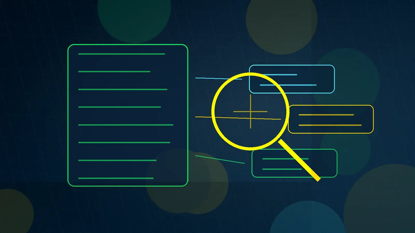 Abstract technical AI illustration for How to Evaluate AI Knowledge Management Platforms: A Buyer’s Guide