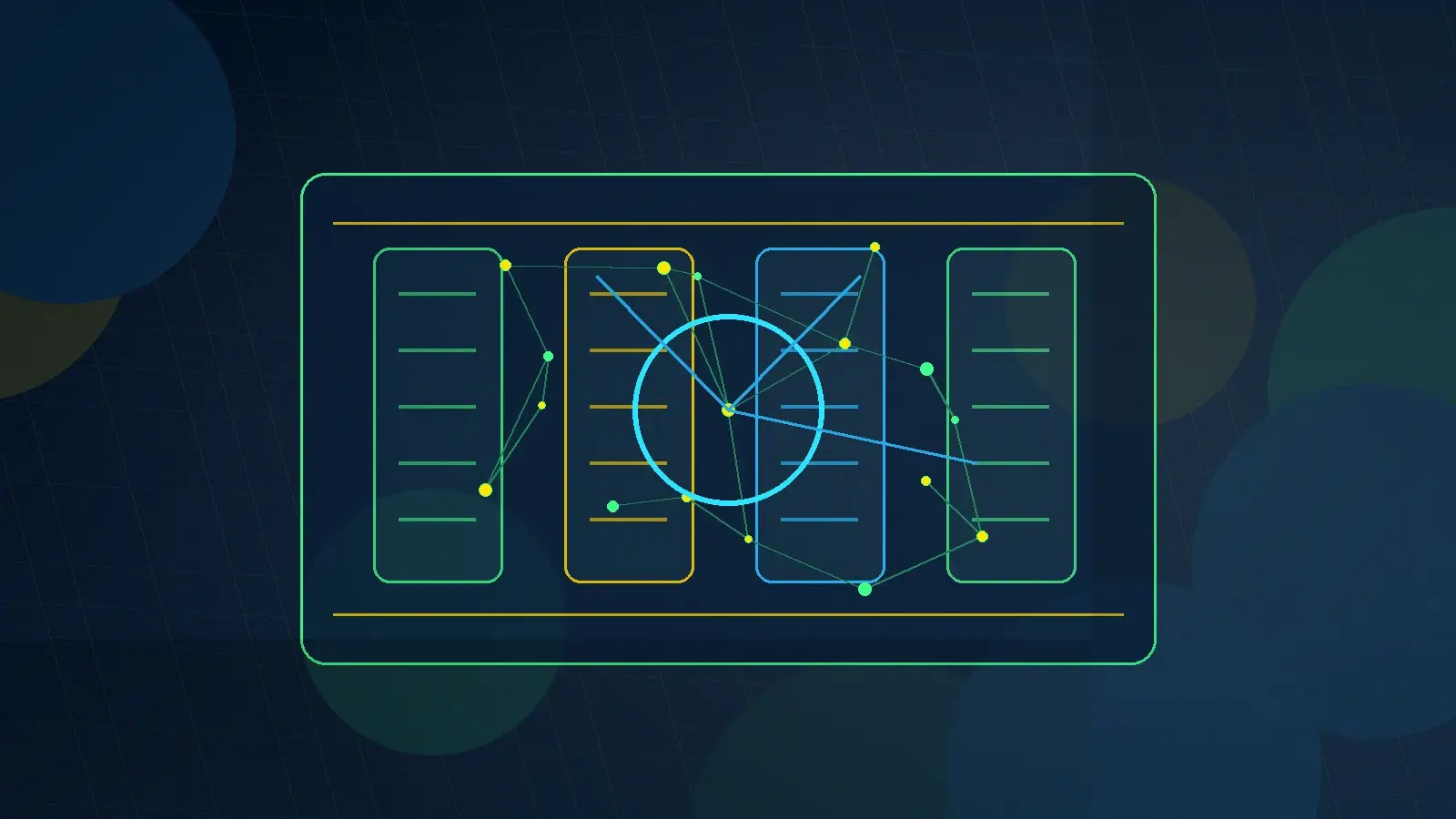 Abstract technical AI illustration for The Fractional Chief AI Officer: Why Every Enterprise Needs One