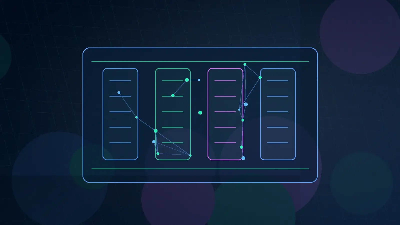 Abstract technical AI illustration for AI Governance Is Not Optional: A Practical Framework
